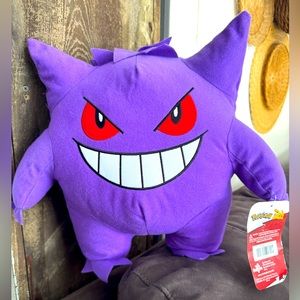 Pokemon Gengar Large Hanging Plush 14" (2022) Huge Toy Factory